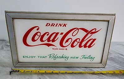 B-710 Vintage 1950's/60's? Drink Coca Cola Sign For Vending Machine • $36
