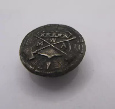 Vintage MWA Modern Woodmen Of America Button Stud • $6.99