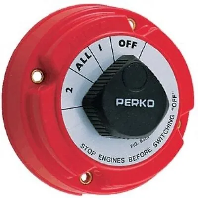 Perko Marine Dual Battery Selector Switch For Boat/RV Motor 8501DP • $49.99