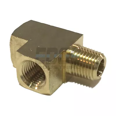 Brass Street Tee 1/4  Npt Fuel/air/water/oil/gas Wog • $11.44