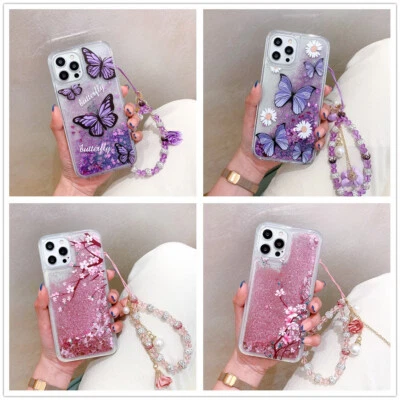 $9.89 • Buy For IPhone Quicksand Bling Fashion Women Girl Bracelet Hot Soft Phone Case Cover