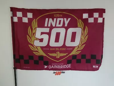 2022 Indy 500 Event Collector Stick Flag Indianapolis Back Home Again • $24.99