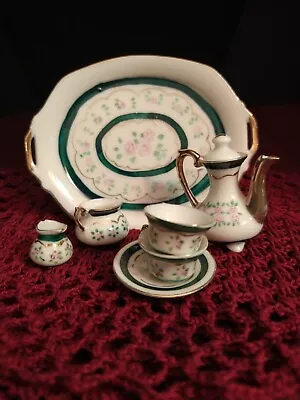 Vintage White Porcelain Mini Tea Partial Set • $12