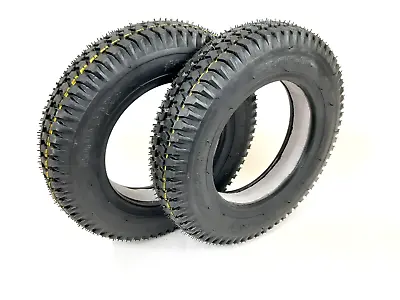 Pair Of SOLID 3.00-8 (300x8) Mobility Scooter Wheelchair Tyres (Good Care) • £81.30