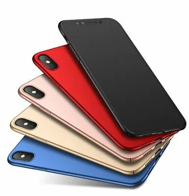 $6.90 • Buy HARD Slim Matte Thin Case Cover For Apple IPhone XS Max XR X 8 Plus 7 6 5 