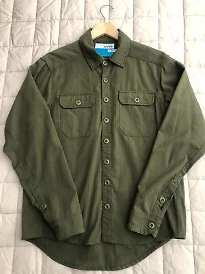 Swrve Combat Wool Work Shirt Olive M Excellent • $35