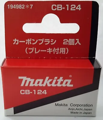 OEM Genuine Makita Carbon Brush Set 194982-7 CB-124 1949827 6906 9005B 9924DB • $14.90