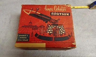 Vintage Space Toy Sputnik Box Only • $8