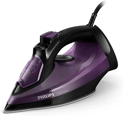 $157.95 • Buy PHILIPS 5000 Series Steam Iron With Scratch Resistant, Steamglide Plus Soleplate