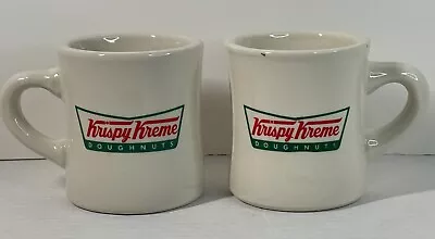 Krispy Kreme Doughnuts Retro 8 Oz Coffee Mugs Set Of 2 • $14.99