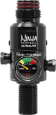 Ninja Paintball Ultralite Tank Regulator 4500 PSI Fat Pin Style ** FREE SHIP ** • $59.95