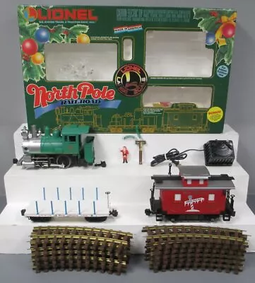 Lionel 8-81004 G Scale North Pole Railroad Steam Train Set EX/Box • $77.76