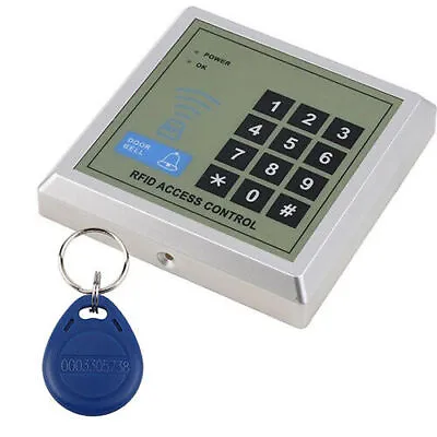 New Electric Lock RFID Door Access Control Controller System Kit+10 Key Fobs Tag • £3.59