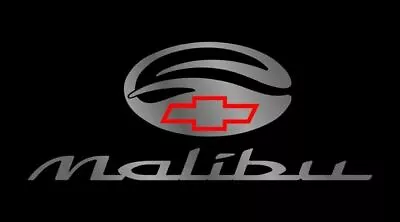Eurosport Daytona 3316-1 Chevrolet Malibu License Plate On Black Steel • $36.95