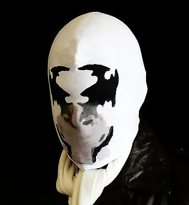 $24 • Buy Rorschach Mask MOVING Ink Blots Changes With Breath SEE VIDEO!