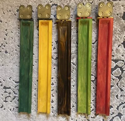 5 Vintage Mah Jong Mahjongg Bakelite Racks  • $195