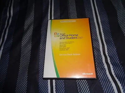 Microsoft Office Home And Student 2007 Service Desk Edition W/ Product Key Code • $13