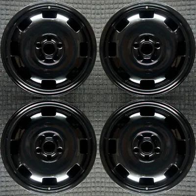 $984.20 • Buy Volkswagen Beetle Black 17  OEM Wheel Set 2012 To 2018