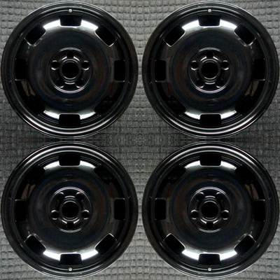 $984.20 • Buy Volkswagen Beetle Black 17  OEM Wheel Set 2012 To 2018