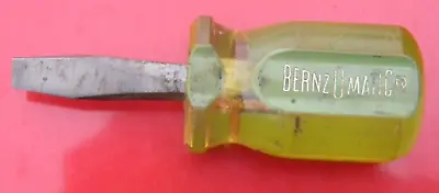 Very Rare BernzOmatic Torch Trademark Screwdriver Vintage 1960's ? Short Stubby • $2.79