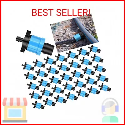 Frienda 50 Pcs Drip Tape Connector Drip Tape Fittings Drip Irrigation Tubing C • $31.75