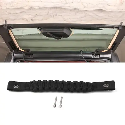 1pc Black Tail Rear Window Glass Grab Handles For Jeep Wrangler JL 2024+ • $12.99