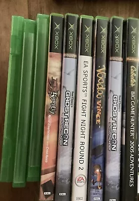 Microsoft Xbox Games Bundle X 6 + 3 X Spare Xbox One Cases. • $13