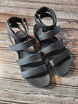 Sorel Roaming Multi-Strap Sandals Womens Sz 9 Black Strappy Gladiator • $52