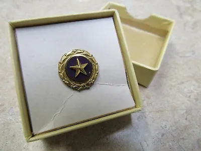 Original Gold Star Mothers US Military Lapel Pin Button 1947 ACT Of Congress NOS • $14.95