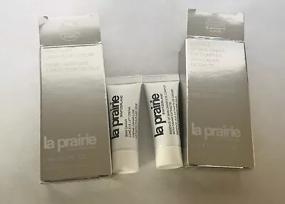 Lot Of 2 La Prairie Skin Caviar Luxe Eye Lift Cream Eye Complex Caviar Extracts • $69.95