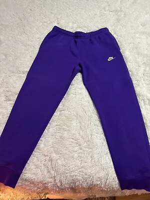 Nike Sportswear Court Purple Sweatpants Mens Large • $35