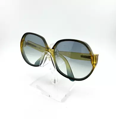 1980’s Carrera X Optyl Yellow/blue Gradient Butterfly Sunglasses (1112-50) • $84.92