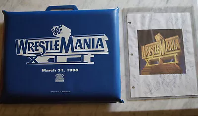 Wwf Wrestlemania 12 Seat & Signed Autographs: Mr Perfect Steve Austin + 13 1996 • $1500