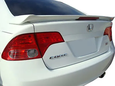 2006-2011 Honda Civic Sedan 4 DR Factory SI Style Painted Rear Spoiler SJ6205 • $139
