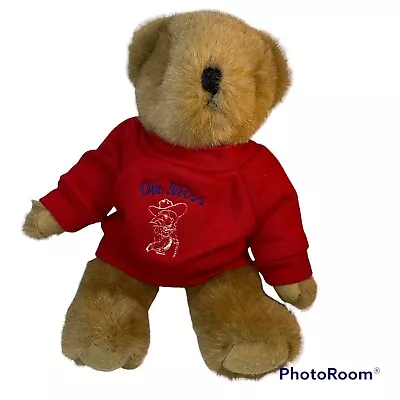 £26.13 • Buy Ole Miss Colonel Reb Sweatshirt Teddy Bear Tender Heart Treasures Vintage