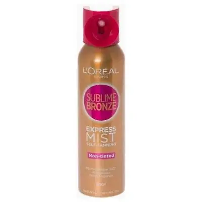 2 X L'Oreal Sublime Bronze Express Mist Self Tanning Spray Body 150ml • £16.39