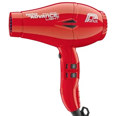 Parlux Advance Light Ceramic & Ionic Hairdryer - Red | AUS SELLER • $275