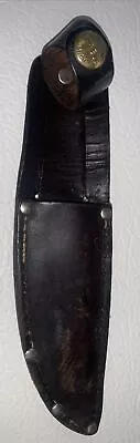 Marble's Leather Knife Sheath 8 Inches Overall Length  Marked Gladstone Mich • $19.95