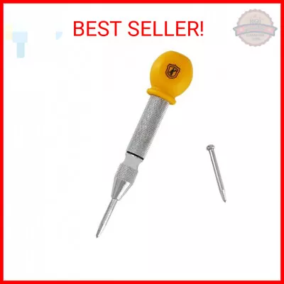 MulWark 5  Spring-Loaded Automatic Steel Center Hole Punch Marker Scriber For Wo • $13.50