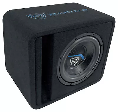 Rockville VS10K52 10  K5 1200w Car Subwoofer In Vented Sub Enclosure Box - 2 Ohm • $89.95