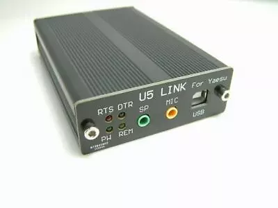 U5 USB PC Linker Adapter For YAESU FT-818 FT-817ND 857D 897D CAT CW Data SQL CTS • £64.68