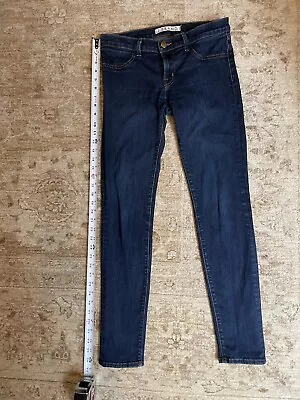 J BRAND Starless Skinny Women’s Leggings Jeans Dark Wash Low Rise Sz 28 • $24.99