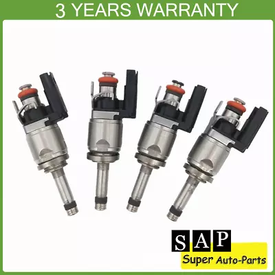 4X New Fuel Injector 31303495 For 14-15 Volvo S60 S80 V60 V70 XC60 2.0L 31336653 • $81.32