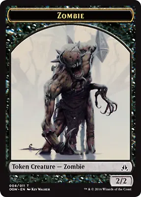 Zombie Token (008) Oath Of The Gatewatch - MTG • £0.99