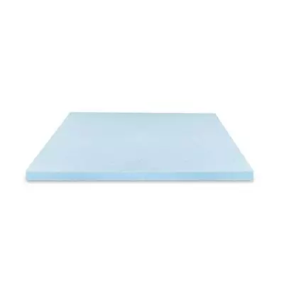 StyleWell Mattress Topper 3  Thickness Twin XL Gel Memory Foam Firm Cooling Blue • $46.78