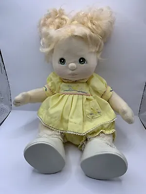 1985 Mattel My Child Doll Blonde Hair Green Eyes • $35