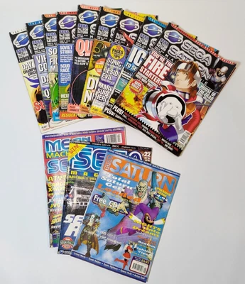 £165 • Buy Sega Saturn Magazine - Mean Machines SEGA - Total Saturn - Sega Magazine, 12pcs