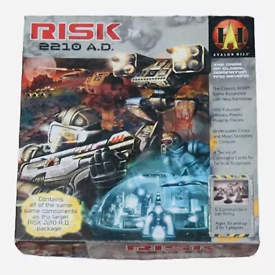 Risk 2210 AD Board Game Avalon Hill Hasbro 2007 Complete • $29.95