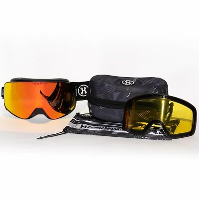 $89.95 • Buy HK Army MTN Magnetic Thermal Snow Board Snowboard Ski Goggles W Case  Ignite Red