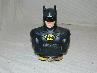 Vintage 1989 Batman Plastic Coin Bank DC Comics • $9.99